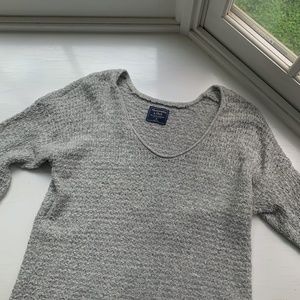 Abercrombie round-neck grey sweater